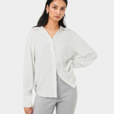 Forcast Marseille Button Up Blouse