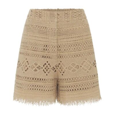 MOS The Label Daniela Textured Shorts
