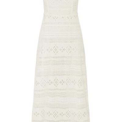 MOS The Label Daniela Textured Midi Dress