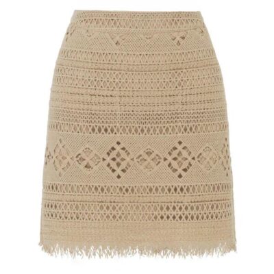 MOS The Label Daniela Textured Mini Skirt