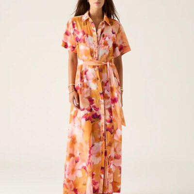 MOS The Label Rafaela Maxi Shirt Dress