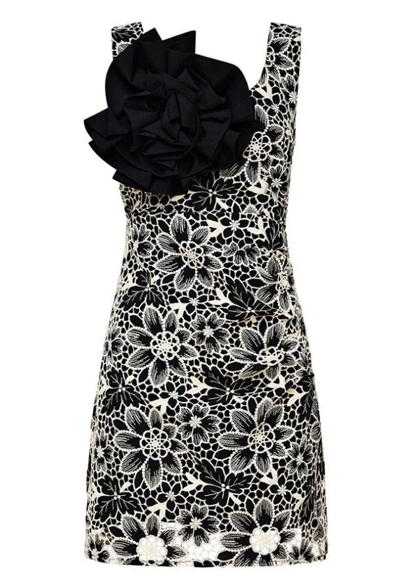 MOS The Label Amelia Embroidery Mini Dress