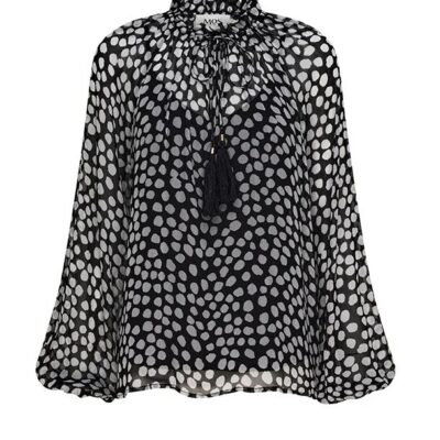 MOS The Label Ava Spots Blouse