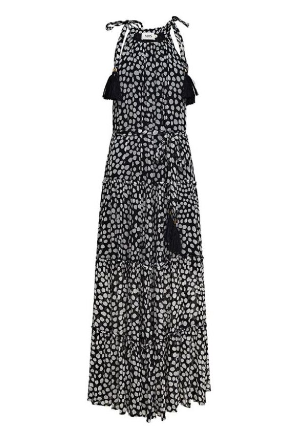 MOS The Label Ava Spots Maxi Dress