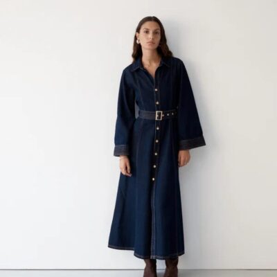 MOS The Label Sia Denim Tunic Dress