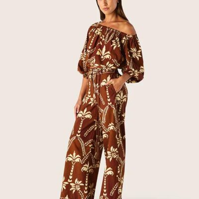 MOS The Label Deia Print Pants