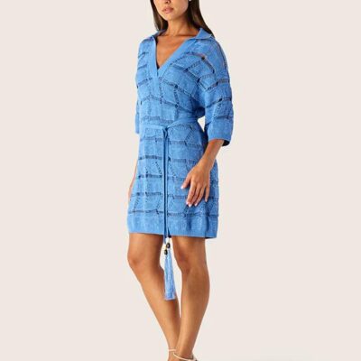MOS The Label Clara Knit Kaftan Mini Dress