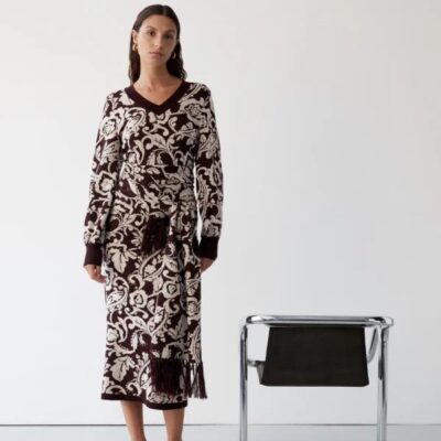 MOS The Label Seraphine Knit Maxi Dress