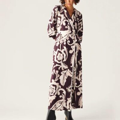MOS The Label Seraphine Maxi Wrap Dress