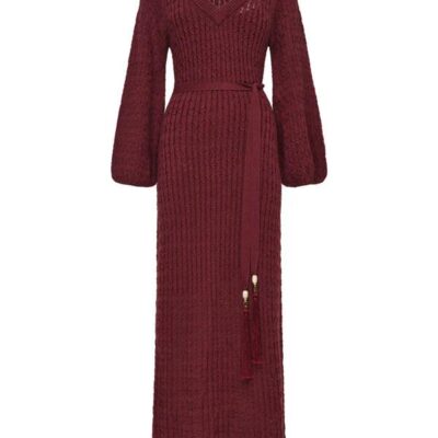 MOS The Label Furilia Knit Maxi Dress