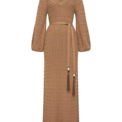 MOS The Label Furilia Knit Maxi Dress