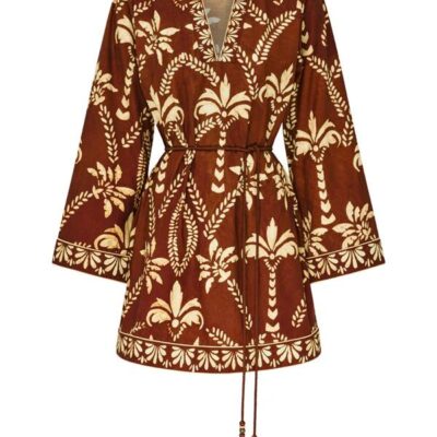 MOS The Label Deia Print Mini Dress | MOS The Label