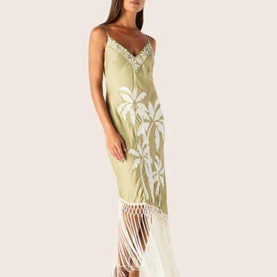 MOS The Label Kala Embrodiery Strappy Dress | MOS The Label