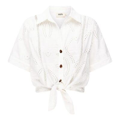 MOS The Label Alicia Tie Front Shirt | MOS The Label