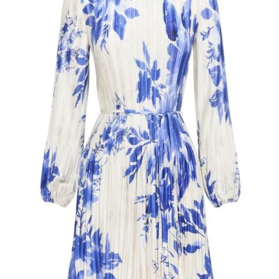 MOS The Label Isola Plisse Mini Dress | MOS The Label