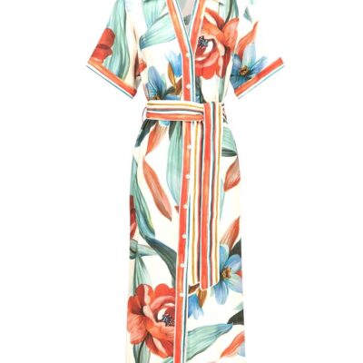 MOS The Label Fiorina Print Shirt Dress | MOS The Label