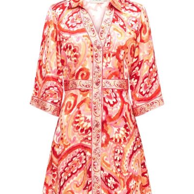 MOS The Label Serena Print Mini Dress | MOS The Label