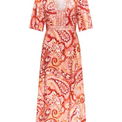 MOS The Label Serena Print Midi Dress | MOS The Label